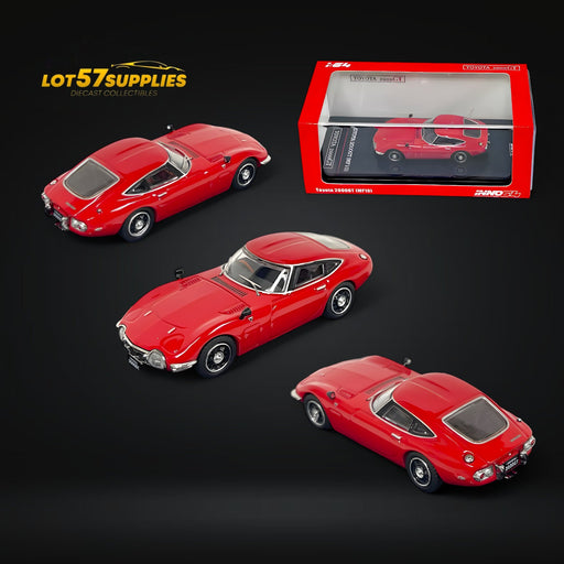 Inno64 Toyota 2000GT (MF10) in Red 1:64 - for just $29.99! 