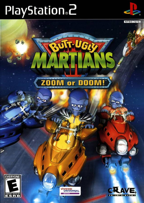 Butt Ugly Martians Zoom or Doom (Playstation 2) - for just $0! 