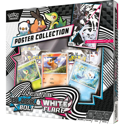 Pokemon: Scarlet & Violet - Black Bolt & White Flare - Unova Poster Collection - for just $29.99! 