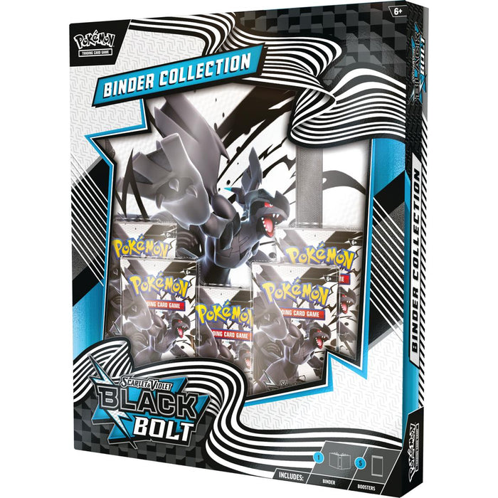 Pokemon: Scarlet & Violet - Black Bolt Binder Collection - for just $59.99! 