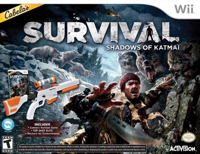 Cabela's Survival: Shadows Of Katmai w/ Gun (Wii) - for just $0! 