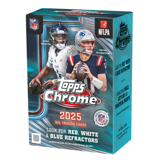 2025 Topps Chrome Football - Value Box - for just $70! 