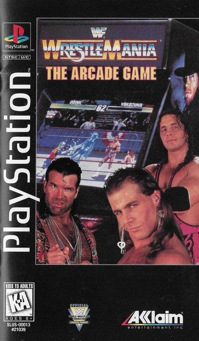 WWF Wrestlemania The Arcade Game (Playstation) - for just $0! 