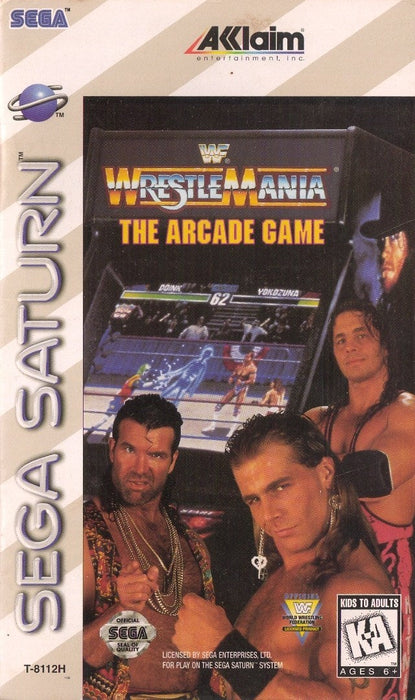 WWF WrestleMania The Arcade Game (Sega Saturn) - for just $0! 
