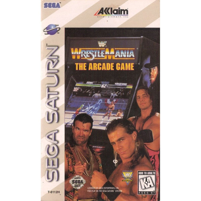 WWF WrestleMania The Arcade Game (Sega Saturn) - Just $0! Shop now at Retro Gaming of Denver