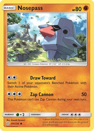 Nosepass 106/236 - SM  Cosmic Eclipse - for just $0.03! 