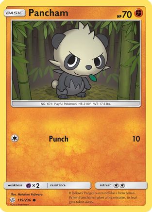 Pancham 119/236 - SM  Cosmic Eclipse - for just $0.14! 