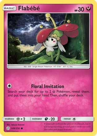 Flabebe 149/236 - SM  Cosmic Eclipse - for just $0.15! 