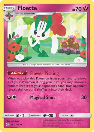 Floette 151/236 - SM  Cosmic Eclipse - for just $0.27! 