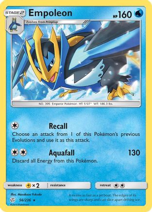 Empoleon 056/236 - SM  Cosmic Eclipse - for just $0.22! 