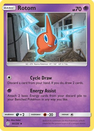 Rotom 086/236 - SM  Cosmic Eclipse - for just $0.10! 