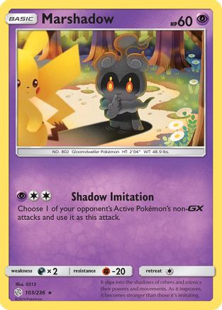 Marshadow 103/236 - SM  Cosmic Eclipse - for just $3.93! 