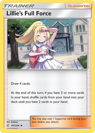 Lillie's Full Force 196/236 - SM  Cosmic Eclipse - for just $0.13! 