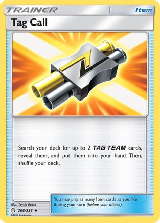 Tag Call 206/236 - SM  Cosmic Eclipse Reverse Holofoil - for just $0.93! 