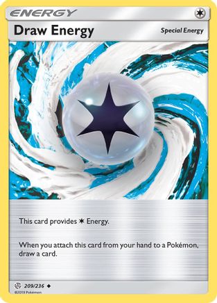 Draw Energy 209/236 - SM  Cosmic Eclipse Reverse Holofoil - for just $0.33! 