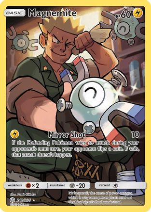 Magnemite (Secret) 242/236 - SM  Cosmic Eclipse Holofoil - for just $8.28! 