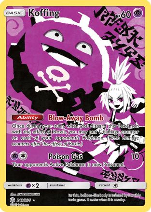 Koffing (Secret) 243/236 - SM  Cosmic Eclipse Holofoil - for just $12.54! 