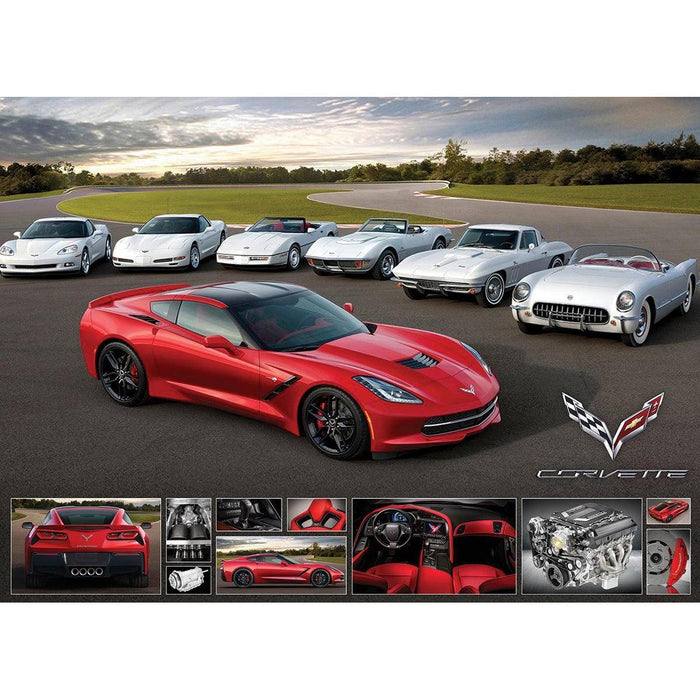 2014 Corvette Stingray It Runs in the Family 1000 Piece Jigsaw Puzzle Eurographics - for just $21.99! 