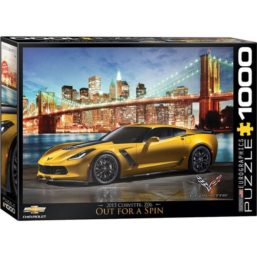 2015 Corvette Z06 Out for a Spin 1000 Piece Jigsaw Puzzle Eurographics - for just $19.99! 