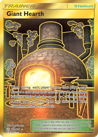 Giant Hearth (Secret) 263/236 - SM  Cosmic Eclipse Holofoil - for just $4.88! 