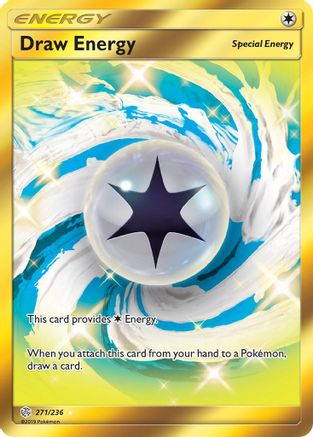 Draw Energy (Secret) 271/236 - SM  Cosmic Eclipse Holofoil - for just $3.78! 