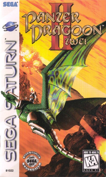 Panzer Dragoon II Zwei (Sega Saturn) - for just $0! 