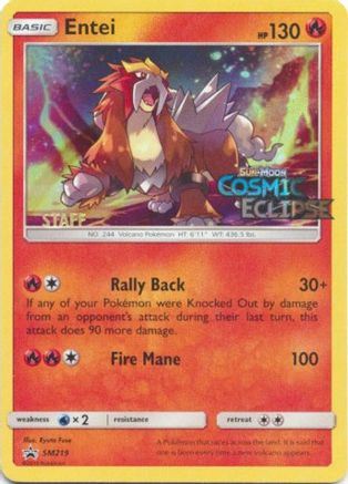 Entei SM219 - SM Promos - Holofoil - for just $53.80! 