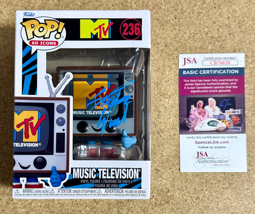 Musician Scooter Ward Of Cold (Band) Signed 2024 MTV Funko Pop #236 With JSA COA - for just $130! 
