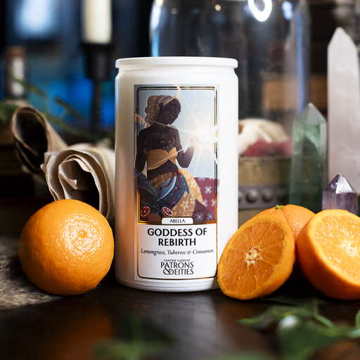 Cantrip Candles - Abella, Goddess of Rebirth 16 oz. - for just $41.99! 