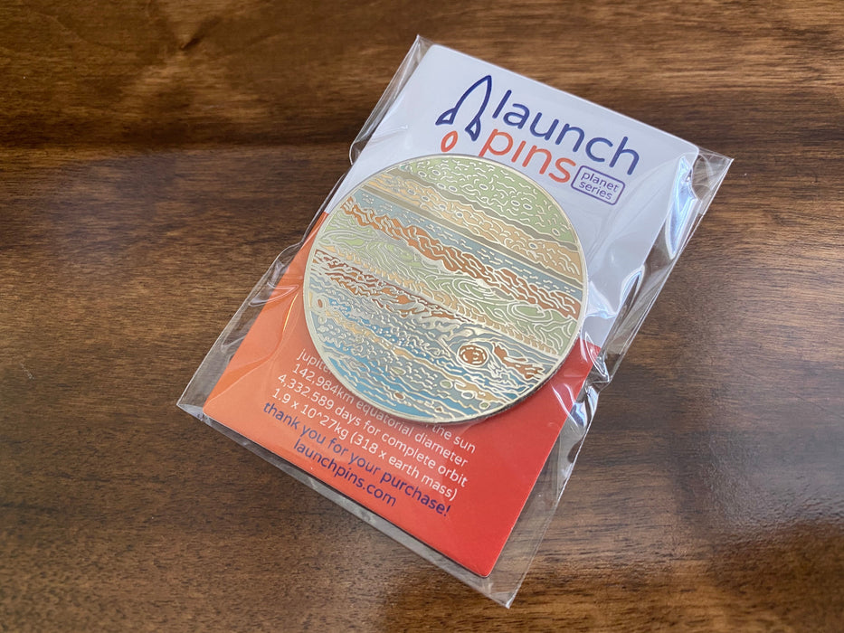 Jupiter Hard Enamel Pin - for just $11.95! 