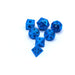 Hollow Metal Wyvern Dice set - Blue - Premium Polyhedral Dice Set - Just $79.99! Shop now at Retro Gaming of Denver