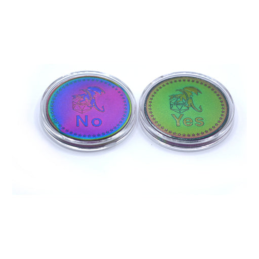 Dragon Coin D2 - Prism Rainbow - Premium  - Just $7.99! Shop now at Retro Gaming of Denver