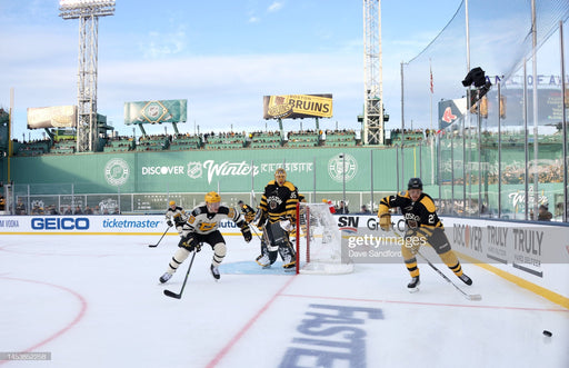 Hampus Lindholm 2023 Fenway Park Winter Classic Boston Bruins Photo - for just $9.99! 