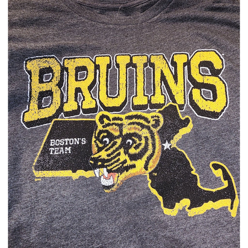 Boston Bruins Centennial Massachusetts Team Vintage Tri-Blend Shirt - Premium T-Shirts - Hockey - Just $39.99! Shop now at Retro Gaming of Denver