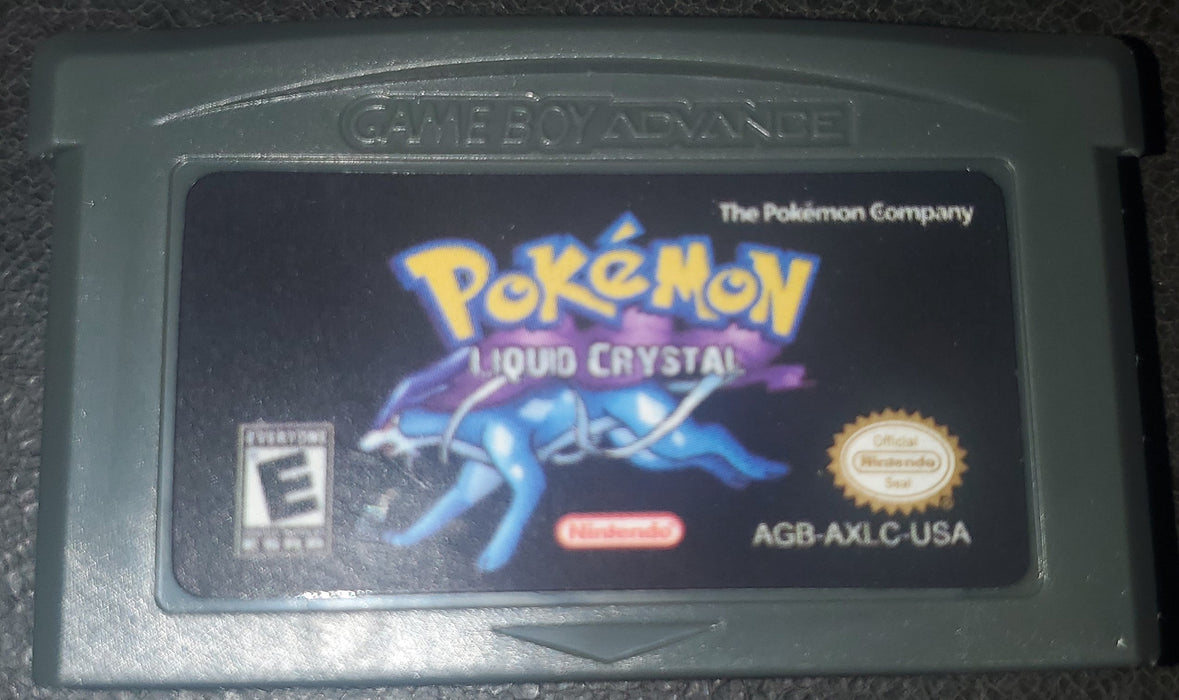 Pokemon Liquid Crystal GBA ROM Hack Video Game Custom Gameboy Advance - for just $17.99! 