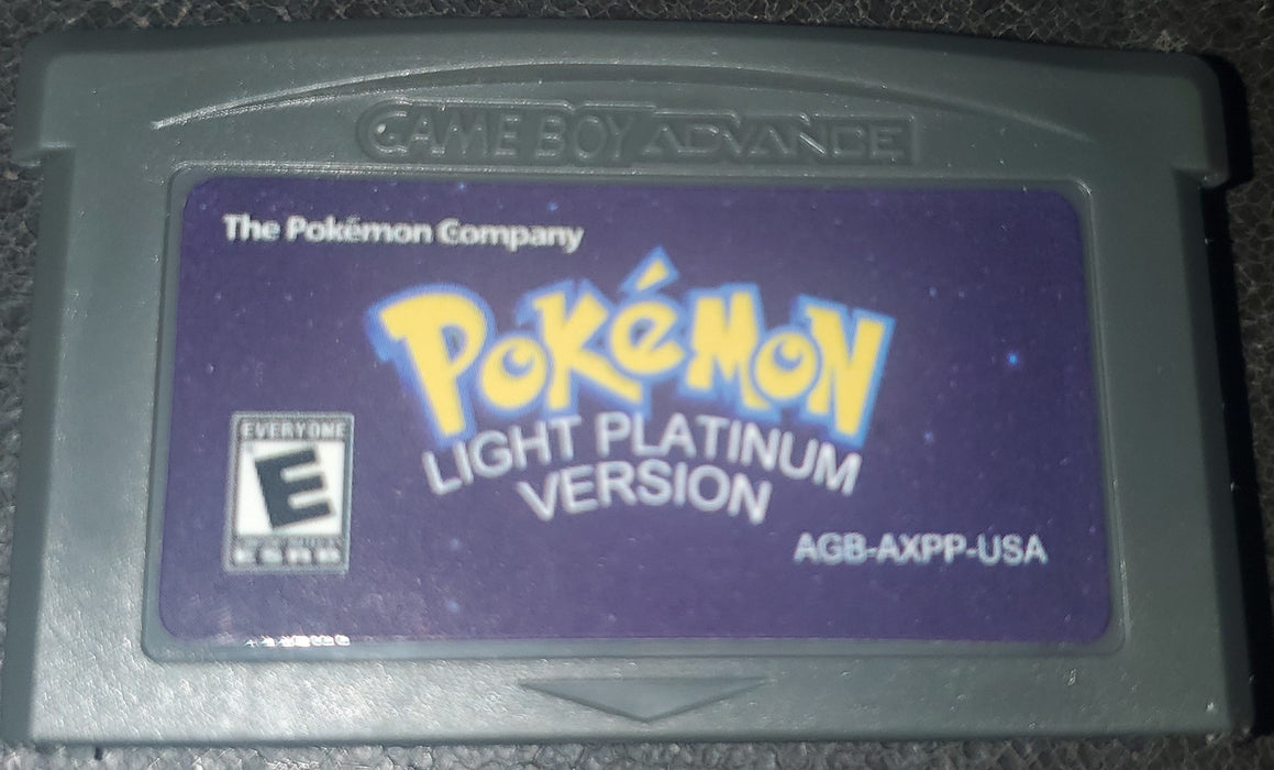 Pokemon Light Platinum GBA ROM Hack Video Game Custom Gameboy Advance - for just $18.49! 