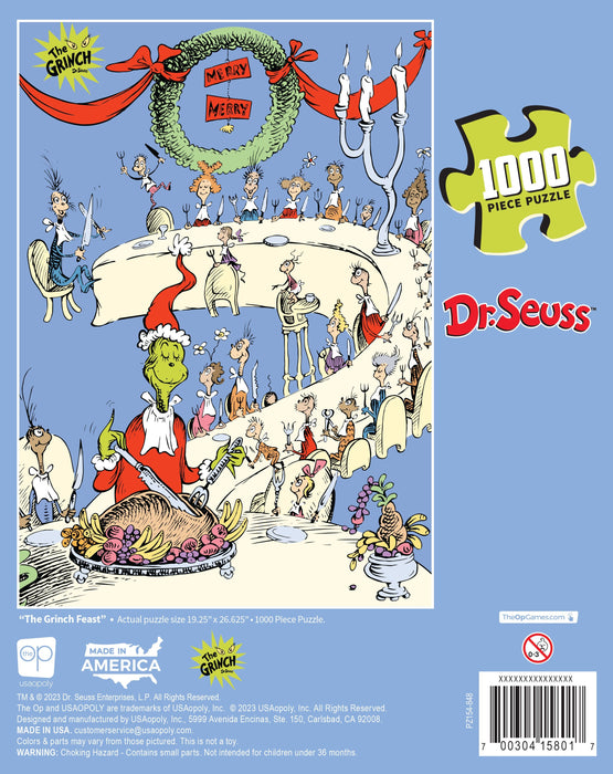Puzzle: Dr. Seuss The Grinch Feast - for just $18! 