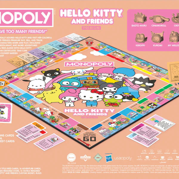 MONOPOLY®: Hello Kitty® and Friends Premium - for just $59.99! 
