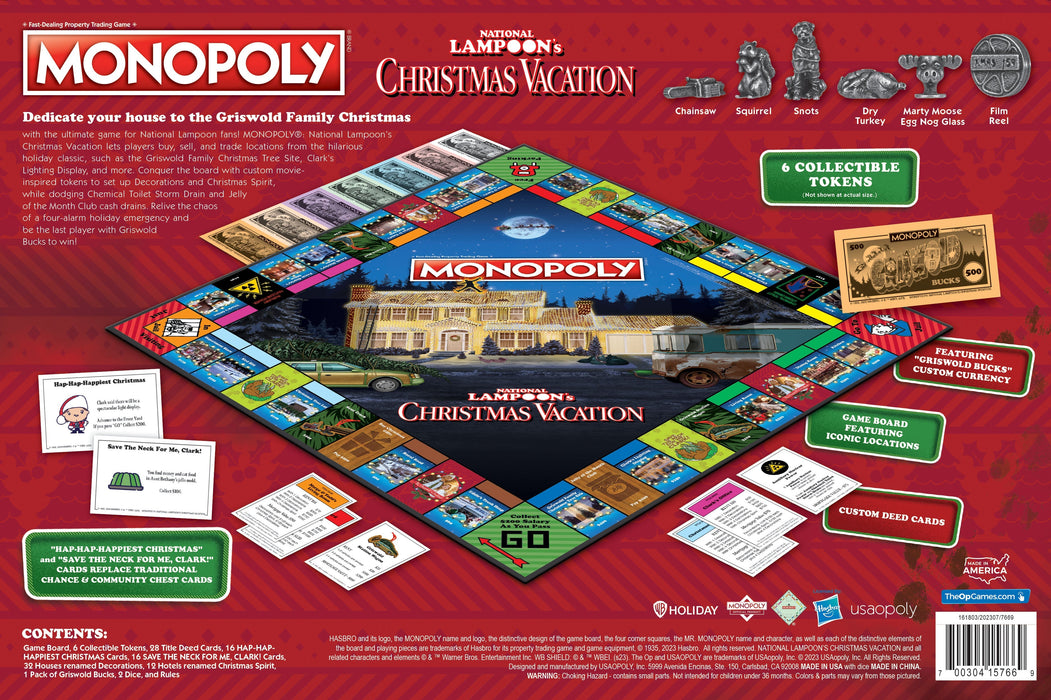 MONOPOLY®: National Lampoon's Christmas Vacation - for just $44.99! 