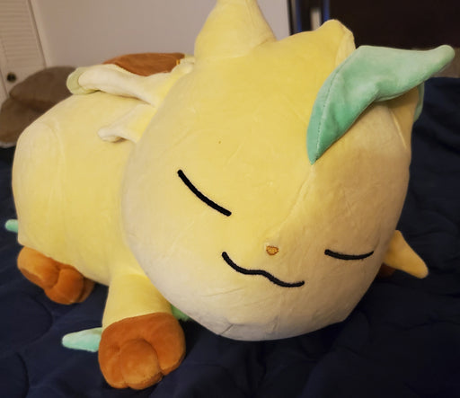 Pokemon Center Leafeon Sleeper Plush Eeveelutions Plush Rare Authentic - for just $86.99! 