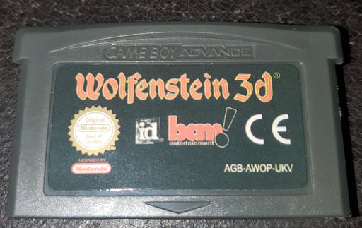 Wolfenstein 3D GBA Video Game Cartridge Game Boy Advance 2002 - for just $12! 