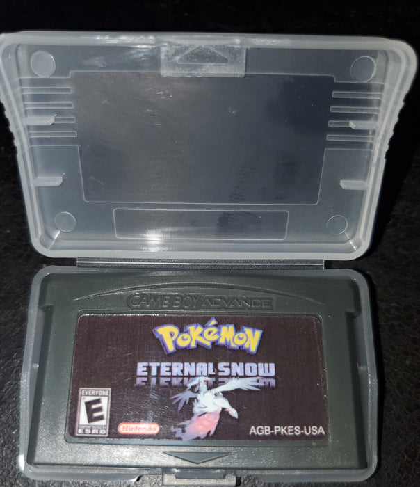 Pokemon Eternal Snow GBA ROM Hack Video Game Custom Gameboy Advance - for just $18.49! 