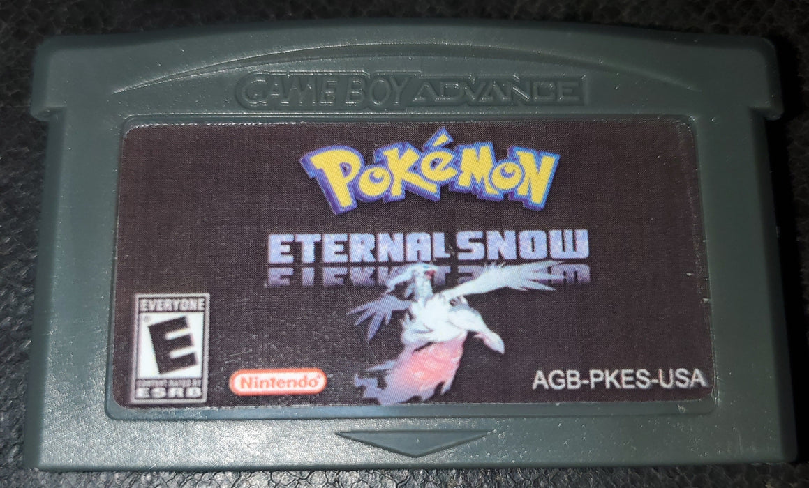 Pokemon Eternal Snow GBA ROM Hack Video Game Custom Gameboy Advance - for just $18.49! 