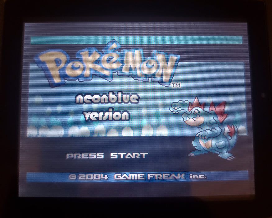 Pokemon NeonBlue GBA ROM Hack Video Game Custom Gameboy Advance - for just $18.49! 