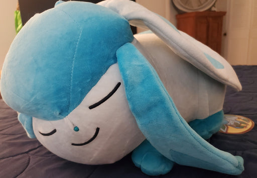 Pokemon Center Glaceon Sleeper Plush Eeveelutions Plush Rare Authentic - for just $89.99! 
