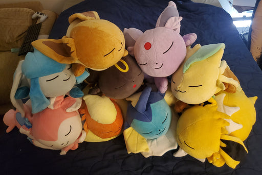 Pokemon Center Sleeper Plush Eeveelutions Plush Authentic Tags - for just $84.99! 