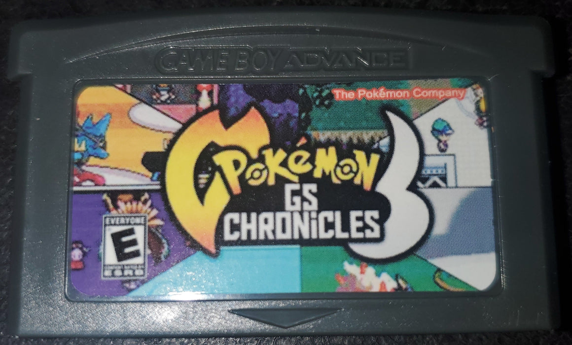 Pokemon GS Chronicles GBA ROM Hack Video Game Boy Advance V 2.7.1 - for just $18.49! 