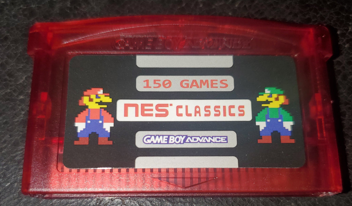 NES 150 in 1 GBA Video Game Cartridge Game Boy Advance Nintendo - for just $20.99! 