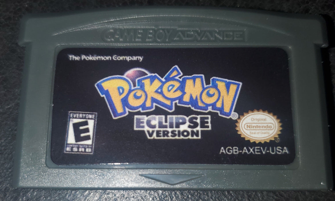 Pokemon Eclipse GBA ROM Hack Video Game Custom Gameboy Advance - for just $18.49! 