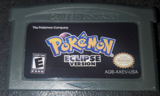 Pokemon Eclipse GBA ROM Hack Video Game Custom Gameboy Advance - for just $18.49! 